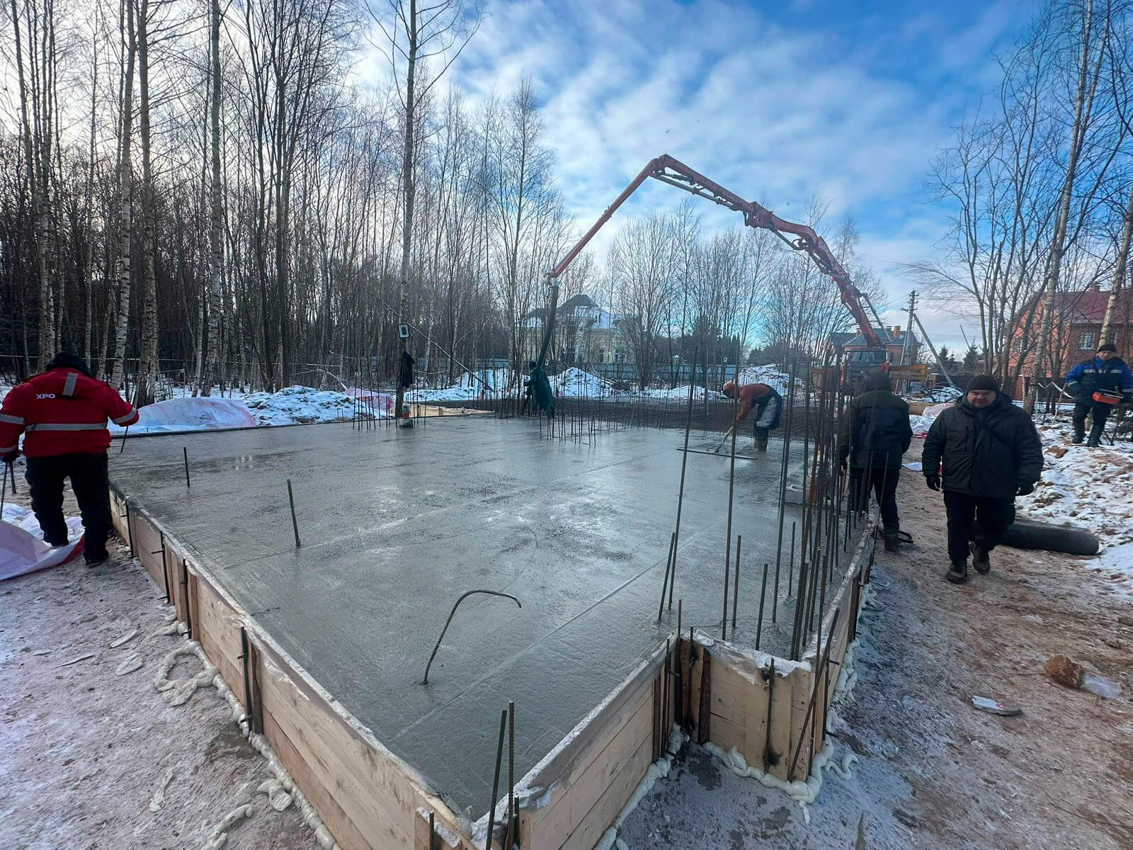 Противоморозная добавка ПМД для бетонной смеси марки М400